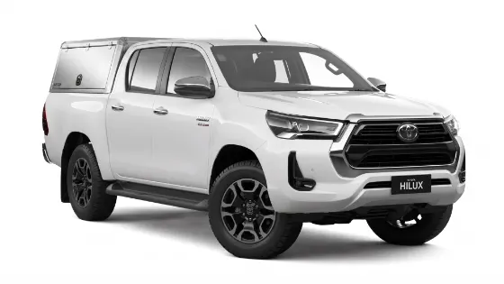 Toyota Hilux double cab 4x4 automatic with canopy