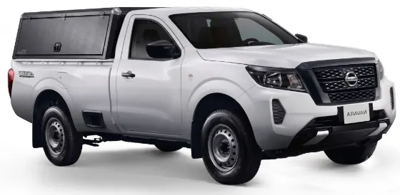 Nissan Navara single cab 4x4 with canopy